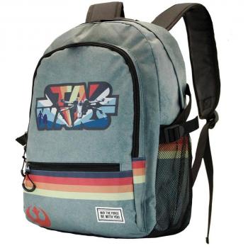 Mochila Fight Fan Vintage Star Wars Karactermania Verde Militar