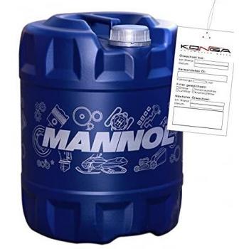 Aceite de motor MANNOL Favorit 15W-50, 20 litros, semisintético, compatible con VW, AUDI y MERCEDES-BENZ