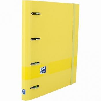 CARPEBLOC OXFORD & YOU EUROPEANBINDER CON RECARGA DE PAPEL CUADRICULADO 5X5 A4+