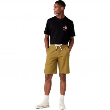 Pantalón Corto Relajado Wrangler Casey para Hombre, Color Olive Drap, Talla 31W