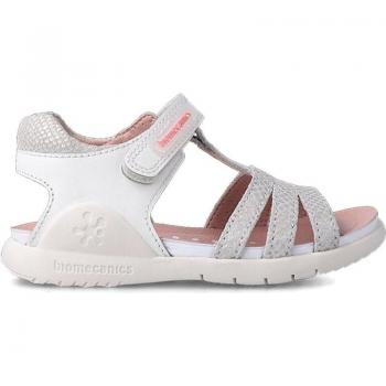Sandalia Biomecanics Tiras 232247 - Calzado Ergonómico y Cómodo - Color Blanco