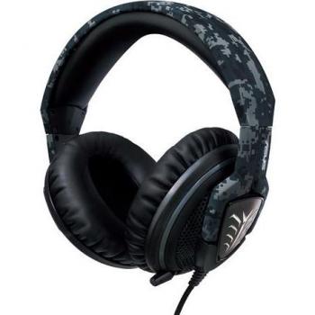 ASUS Echelon - Auriculares de diadema cerrados con micrófono, negro y gris