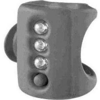 Knog 10741 Gekko - Luz LED trasera para bicicletas, color blanco