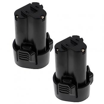 Batería Extensilo 2x Compatible con Makita Softshell 10,8V (2500 mAh, Li-Ion) para Chaqueta Calefactora STEXMR051