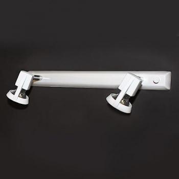 Regleta de Techo Arco 2 Luces Orientables Blanca - Diseño Moderno y Alta Calidad