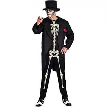 Disfraz de Esqueleto Elegante para hombre