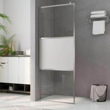 Mampara de Ducha Accesible de Vidrio ESG Medio Esmerilado 115x195 cm