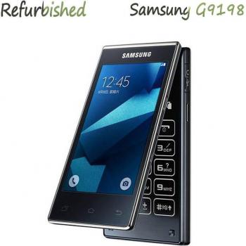 Smartphone Plegable Samsung G9198 Original 3.9 2GB RAM 16GB ROM LTE 4G Cámara 16MP Azul Reacondicionado