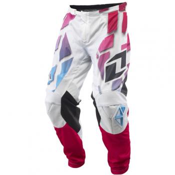 One Industries 50163 – 207 – 032 – Pantalón unisex, color blanco/multicolor, 32
