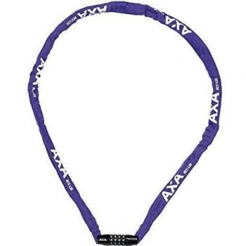 AXA Rigid RCC 120/3,5 Candado de Cadena, Unisex, Morado, 120 cm Lange, 3.5mm Durchmesser