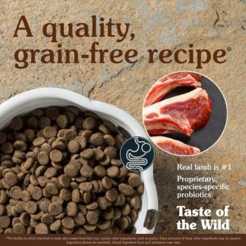 Taste of the Wild Sierra Mountain Pienso con Cordero Asado para Perros