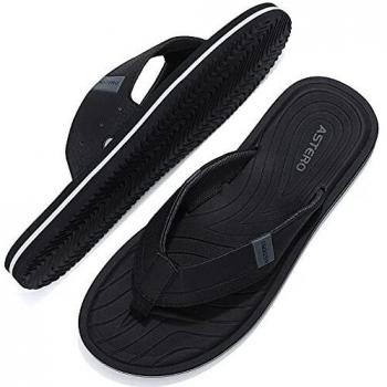 ASTERO Chanclas Hombre Flip Flop Verano Sandalias Antideslizante Pantuflas Playa Piscina Zapatillas
