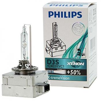 PHILIPS D3S Xenon X-TREME VISION 42403XVC1 Bombilla de Coche Faro Quemador Xenón 35W/42V Precinto Original 1 Unidad