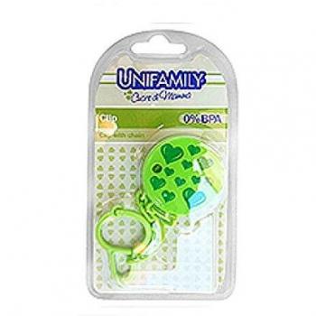 Clip Unifamiliar con Cadena Verde 1 Pieza
