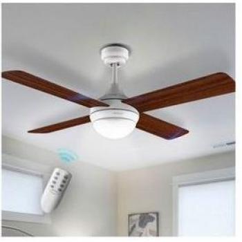 Ventilador de Techo Cecotec EnergySilence Aero 4250 Fresh 55W con Luz, 3 Velocidades, Color Marrón, Diámetro Ø106cm x Altura 40.5cm