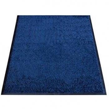 Estera Antisuciedad Eazycare Wash 85x150 cm, Nylon de Alta Resistencia, Color Azul
