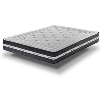 Bezen Colchón Viscoelástico Deluxe 4D de Alta Calidad con Certificaciones Sanitized® y Oeko-Tex®