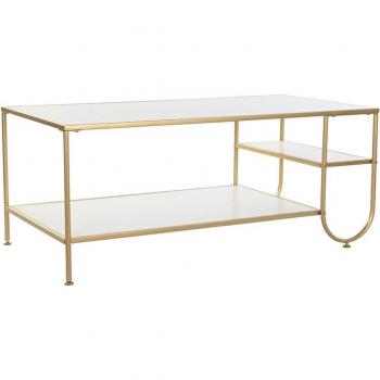Mesa de Centro DKD Home Decor Metal MDF 110 x 55 x 45 cm