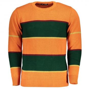 U.S. Polo Assn. Orange Crew Neck Long Sleeve Sweater - XL