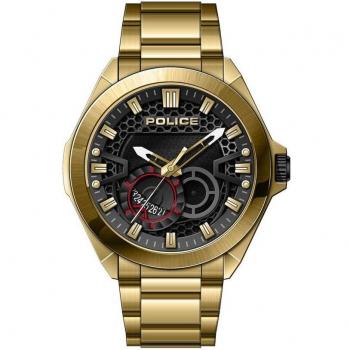 Reloj Police Ranger II PEWJH2110302 - Hombre, acero inoxidable dorado