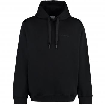 Burberry Men's Black Equestrian Knight Hoodie - Size Large