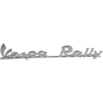 'Texto adhesivos para trasero Vespa Rally cromo 160 x 25 mm