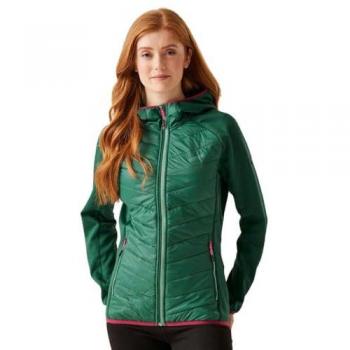 Regatta Women's Water-repellent Andreson VIII Hybrid Jacket - Rain Forest, Size: 14