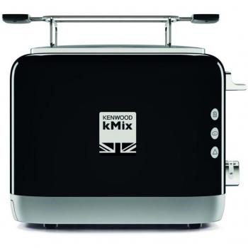 Kenwood kMix TCX751BK Tostadora de 2 Ranuras, 900W, Acero Inoxidable, Color Negro