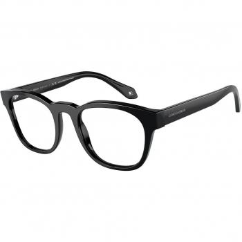Giorgio Armani AR7242 5875 Men's Eyeglasses Black Size 51 - Frame Only - Blue Light Block Available