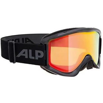 Alpina Sports Unisex - Gafas de esquí para Adultos Smash 2.0 Mm, Color Negro, tamaño Talla única