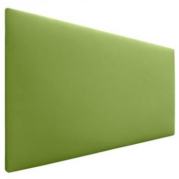 Cabecero Tapizado de Polipiel Verde AQUALINE Liso 105x50cm para Camas 80/90/105