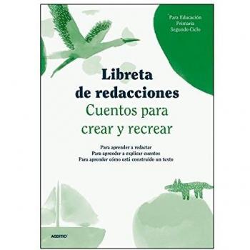 Additio R102 - Libreta de Redacciones para Segundo ciclo de primaria, color verde