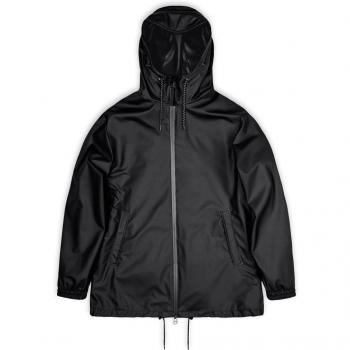 Rains Storm Breaker Unisex Jacket - Black - Size Small
