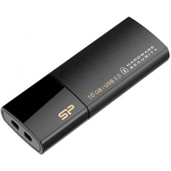 Silicon Power Secure G50 16GB Black USB Flash Drive with AES 256-bit Encryption and USB 3.0