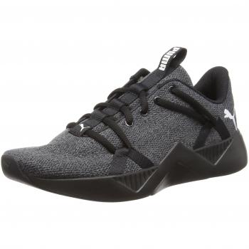 Puma Incite Knit Wn's, Zapatillas de Deporte para Mujer, Negro Black, 36 EU