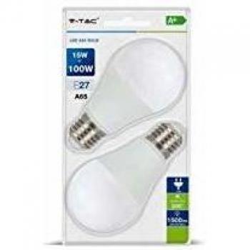 Bombilla LED E27 15W 1350 lm 2700K (Paquete de 2)