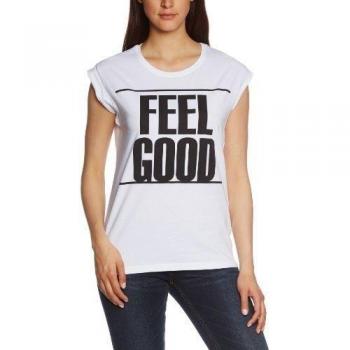 Pieces - Camisetas sin mangas con cuello redondo para mujer, talla 36, color blanco
