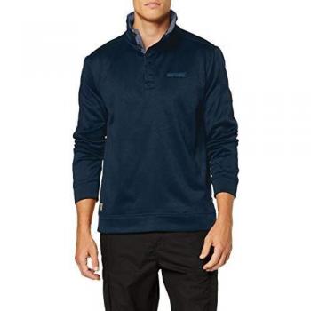 Regatta Lardner - Forro polar para hombre con efecto de punto, Hombre, Forro polar, RMA350, Ala azul, L