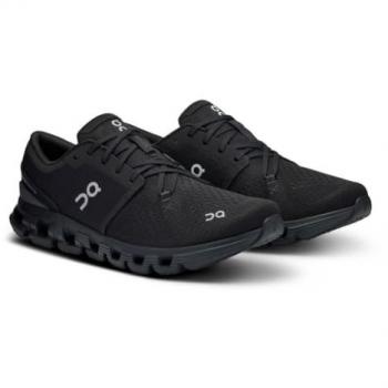 ON Cloud X 4 Men's Running Shoes - Black Eclipse, Size 46 (EU)