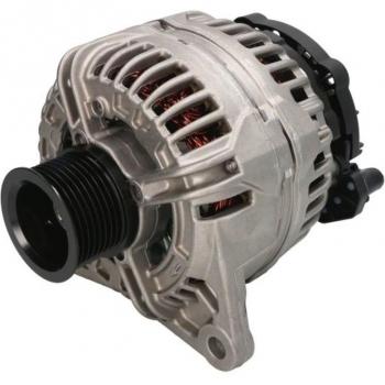 Generador trifásico BOSCH 1 986 A00 915 con alternador integrado, potencia de salida de 9 kW, voltaje nominal de 400V, frecuencia de 50Hz, motor diésel refrigerado por