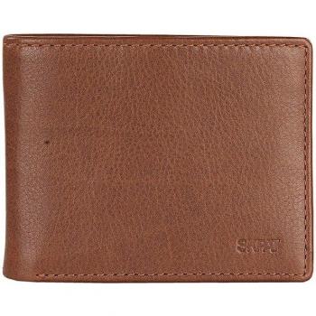 Cartera de hombre SKPAT Dundee de piel con bloqueo RFID en color tan