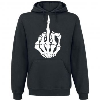 Fuck Sudadera con Capucha Negro 5XL