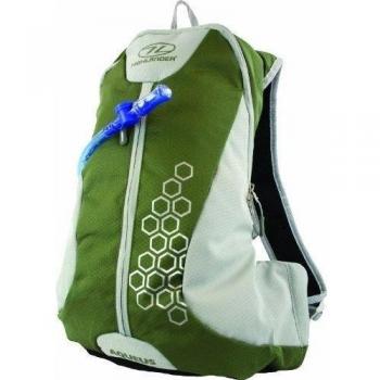 Highlander Aqueus - Mochila de senderismo, color verde, talla 15L