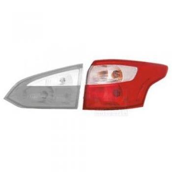 Piloto trasero VAN WEZEL 1946922 para FORD FOCUS 3 Turnier, luz trasera derecha con porta-lámpara
