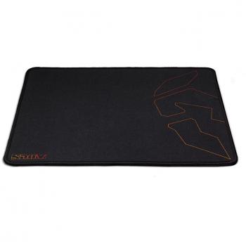 Krom Knout Kontrol - Alfombrilla Gaming Ordenador Juegos PC Mesa, Tamaño Mediano 230 x 270 x 3mm, Negro