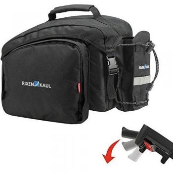 KlickFix Rackpack 1+ Bolsa de Transporte, Unisex-Adultos, Negro, Size