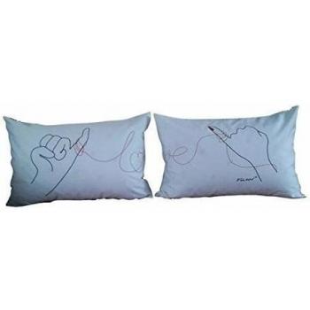 22B- amor envuelto! . Almohada de la cama Cases / Covers