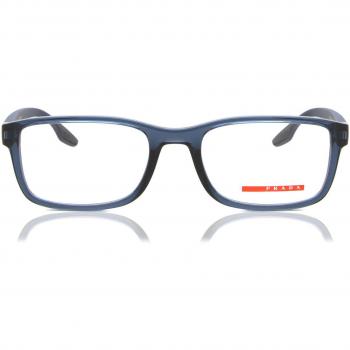 Prada Linea Rossa PS09OV CZH1O1 Men's Eyeglasses Blue Size 55 (Frame Only) - Blue Light Block Available, Stylish Eyeglasses Frame Czh1O1, Gray unisex, Sizes: ONE