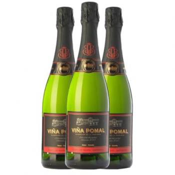 Bodegas Bilbaínas Viña Pomal Garnacha Brut Cava Reserva 75 cl Espumoso blanco (Caja de 3 unidades)