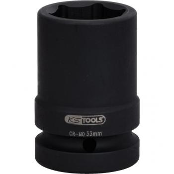 Llave de vaso de impacto 1, entrecaras 27, delgado KS Tools 515.2127